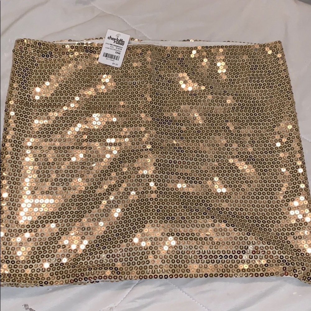 Charlotte Russe sequins pencil skirt